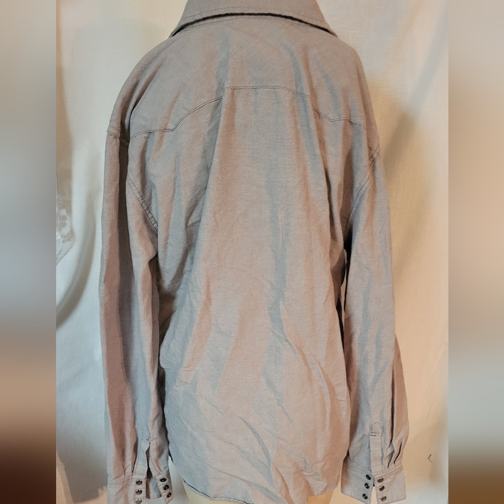 Levi's Snap Button Down Front Shirt - image 4